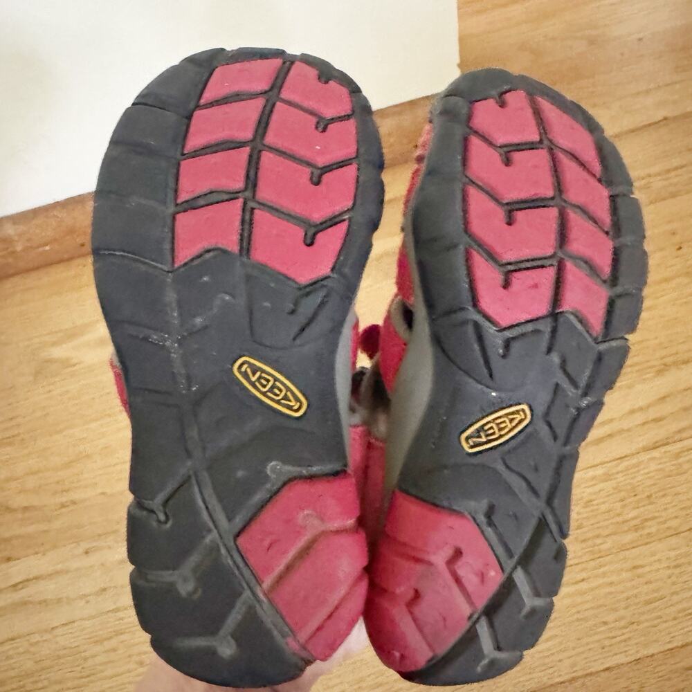 KEEN Kids Seacamp II CNX Sandals Shoes Racing Red Size US 11 Little Kid - Picture 7 of 7